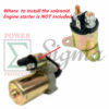 Starter Motor Relay Solenoid NO Pigtail for Predator 7250 9000W 13HP 63968 63970 Electric Generator for Champion CPE 7000/9000 7500/9375 Watts for Duromax XP16HPE XP18HPE Electric Engine - Image 2