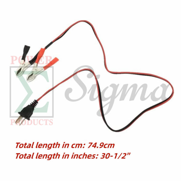 12V DC Battery Charging Cable For Predator 1400W 2000W 3500W Inverter Generator 5000 Watt Dual-Fuel Inverter Generator For Generac GP2500i For Pulsar 1200W 2-Stroke Generator - Image 4