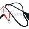 T-Plug Battery Charging Cable For 12V DC Socket With Bolt in Center For PowerPro 56101  1000W For All Power Older Model 1400/2000 Watt For Sportsman 3000/4000 Watts Generator