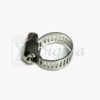 50PCS 1/2"-3/4" Adjustable Stainless Steel Drive Hose Clamps Fuel Line Worm Clip - Image 5