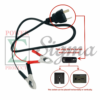 T-Plug Battery Charging Cable For 12V DC Socket With Bolt in Center For PowerPro 56101  1000W For All Power Older Model 1400/2000 Watt For Sportsman 3000/4000 Watts Generator - Image 2