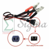 12V DC Battery Charging Cable For Predator 1400W 2000W 3500W Inverter Generator 5000 Watt Dual-Fuel Inverter Generator For Generac GP2500i For Pulsar 1200W 2-Stroke Generator - Image 2