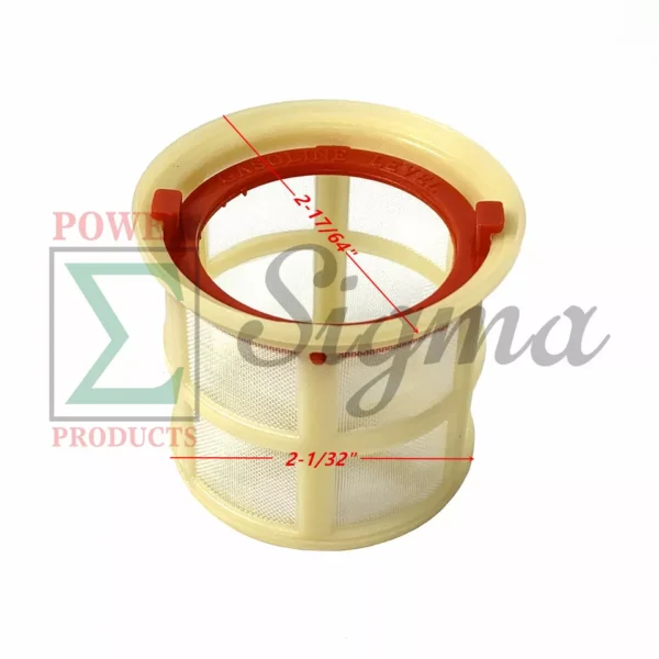 Replace Generac 0H1326 OH1326 Gas Generator Fuel Tank Filter Strainer Screen with Red Marker for Predator 8750W 9000W Non-Inverter Generator for A-iPower Gasoline Generator 4000 9000E 12000E - Image 3