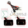 12V DC Battery Charging Cable For Predator 1400W 2000W 3500W Inverter Generator 5000 Watt Dual-Fuel Inverter Generator For Generac GP2500i For Pulsar 1200W 2-Stroke Generator - Image 8