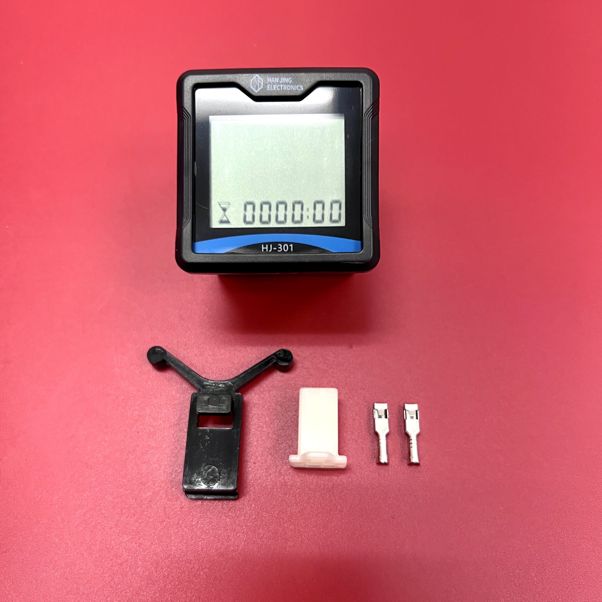 CBB61 28uF 450VAC Capacitor With Plug - For 5-7KW Generators, Half-Moon Shape, UL 4 thumbnail image