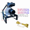 Sigma 6-Inch PTO-Driven Clear Water Pump with 3-Point Hitch & Shaft Gear Drive – Tractor-Powered, 30 PSI Output, 16–20 ft Lift - Image 2