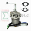 Carburetor With Removable Solenoid For Yamaha EF6600DE YG6600DE YG6600DEC YG6600DEH YG6600DEY EF6600D EF6600E Generator Engine For Powermate Proforce 5000 6000 6250 7500 Watts Generator 0064404