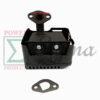 Exhaust Engine Muffler w/ Heat Shield For Honda GX160 GX200 5.5 HP 6.5 HP Engine - Image 7
