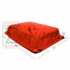 New 4 Gallon Red Fuel Tank Fits Most Open Frame 5-7KW Diesel Generator - Image 3