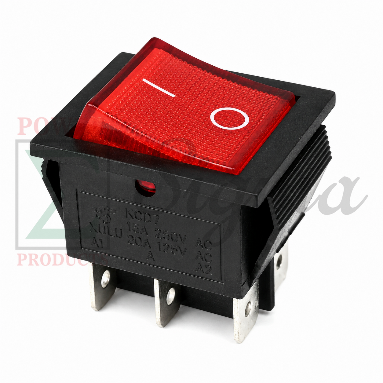 Direct Replacement 6 Pin On Off Black Switch Rocker For Predator 1800W 4000W 4375W 6500W For Champion 3500/4000W Open Frame Inverter Generator For Generac 0H3375028 Manual Recoil Start - Image 3