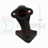 Muffler With 90-Degree Exhaust Manifold Pipe For Harbor Predator 13HP 420cc 60340 60349 69736 Gas Engine For LIFAN LF190FD LF190F-BQ LF188FDP Engine W/ Gaskets & Bolts - Image 10