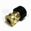 Power Pressure Washer Twist Connect M22 X 3/8" Quick Disconnect Coupler 14mm