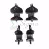 4 PCS (2pcs Thicker Mounts 2pcs Thinner Mounts) Anti Vibration Generator Rubber Mounts For 11HP 13HP 5500W 6500W 7000W 7250W 7500W 8500W 8750W 9000W 9500 Watts Gas Generator - Image 2