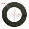 Slip Clutch Friction Disc For Rural King Country Way 4' 5' 6' 7' Rotary Tiller - Image 2