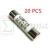 20 PCS 500V 10mm x 38mm 6A Cylindrical Ceramic Fast Fuse R015 RT14 RT18 GF2