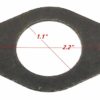 Muffler Gasket For 170F 170FA 178F 178FA 186F 186FA Diesel Enigne Generator - Image 2
