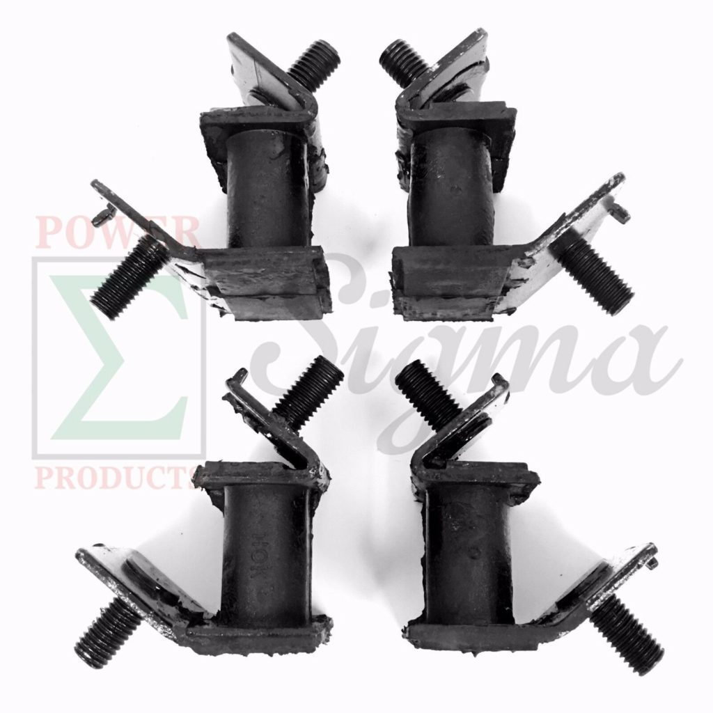 4X Large Thick Anti Vibration Rubber Mounts Shock Absorber For Diesel