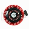 2 Pack of Red Pull Recoil Starter Fits Honda GX340 GX390 11HP 13HP W/ Hub Cup - Image 3