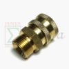 Coupler Coupling 3/8" QC Quick Connect X M22 Male 14mm For Pressure Washer Gun - Image 3