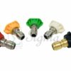 5 Quick Connect Spray Nozzles Tips for Westinghouse WPX 3800PSI 3.6GPM Pressure Washer for DeWalt 4000PSI 3.5GPM Pressure Washer DXPW61373 for Generac Pressure Washer 3800PSI 3.2GPM G0067120 - Image 12