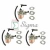 3 PCS Carburetors For Honda GX160 GX200 6.5HP 5.5HP Replaces 16100ZH8W51 Type B