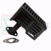 Exhaust Engine Muffler w/ Heat Shield For Honda GX160 GX200 5.5 HP 6.5 HP Engine - Image 4