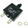 Panel Reset Thermal Push Button Circuit Breaker 25A Amp 32VDC 125/250VAC 50/60Hz