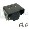 New Muffler Exhaust Assembly With Gaskets For Honda 8HP 9HP GX240 GX270 Engine - Image 3