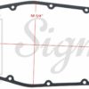 Side Gearbox Cover Gasket For Rural King Country Way 4' 5' 6' 7' Rotary Tiller For Agri Supply ASC Rotary Tiller 77709 77710 77711 - Image 2