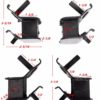 4 PCS (2pcs Thicker Mounts 2pcs Thinner Mounts) Anti Vibration Generator Rubber Mounts For 11HP 13HP 5500W 6500W 7000W 7250W 7500W 8500W 8750W 9000W 9500 Watts Gas Generator - Image 4