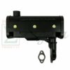 New Muffler and Gasket Fits Yanmar Diesel Engine L70 & Chinese 178 5-7HP Motor