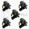 5PCS Carbon Brush Assembly For Harbor Freight Predator Chicago Electric For Honda For Clone Champion For Generac Coleman Powermate Wen Westinghouse Duromax All Power Generator