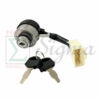 6-Wire 3-Way Ignition Key Switch for Harbor Freight Predator & Lifan & Wen Power Pro & All Power America 10000 12000 Watts & Smarter Tools GP3500 GP4750 GP6500 GP7500 GP9500 GP9750 Electric Start Generator Engine
