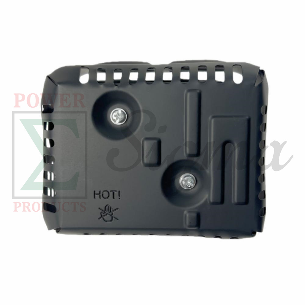 Exhaust Muffler with Heat Shield for Westinghouse Pressure Washer with 212cc Engine Compatible with WPX2700 WPX3000 WPX3200 WPX3400 - Image 6