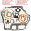 10PCS Complete Gasket Repair Kit Replaces Yanmar L100 10HP For 186F 186FE 406CC Diesel Engine Motor Generator Water Pump Pressure Washer - Image 2