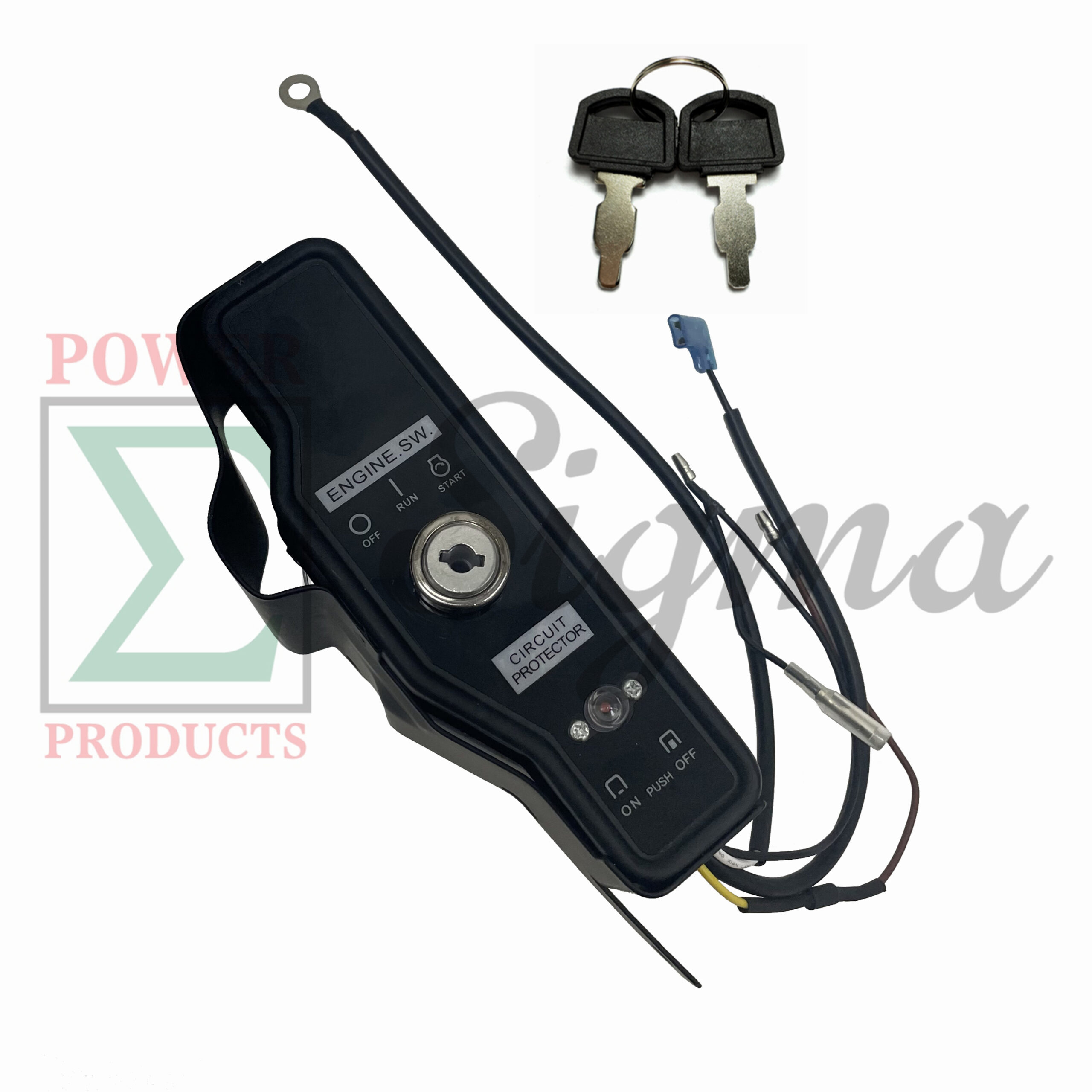 Haishine Ignition Switch Box With Key For Honda GX340 11HP & GX390 13HP Engines