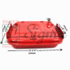 Fuel Tank With Handle For Storm Cat 900 Watts 2 Cycle For Power Smart For TogoPower 1000 1200 Watts For All Power America APG3004A 900W APG3004D 1200W 2-Stroke Gas Generator - Image 2
