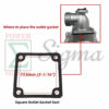 10PCS Pump Gasket O-Ring Mechanical Seal For Red Lion 2" IN. 4RLAG-2H 5RLAG-2L For DuroMax XP652WP 7HP For Generac 2" 6822 6919 For Champion 2-IN Semi-Trash Water Pump 100742 100113 - Image 9