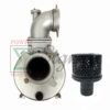4" IN. Port NPT Thread Inlet and Outlet Semi-Trash Water Pump For 1-Inch Keyed Shafts on 10HP 186F Diesel Engine Replaces Kipor Kama 4-Inch Diesel Water Pump KDP40 KDP40T