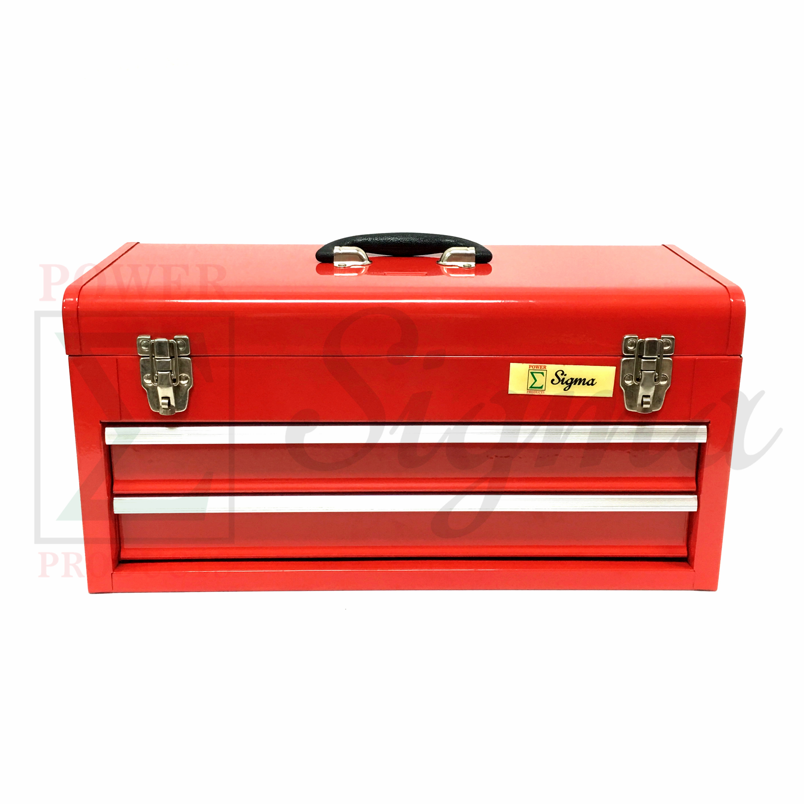 Steel Tool Cart Portable Storage Organizer with Two Drawers