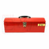 Sigma Portable Steel Tool Box Red With Handle & Lock 19"W x 6"D x 6-1/2"H