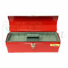 Sigma Portable Steel Tool Box Red With Handle & Lock 19"W x 6"D x 6-1/2"H - Image 5