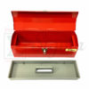 Sigma Portable Steel Tool Box Red With Handle & Lock 19"W x 6"D x 6-1/2"H - Image 7