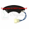 Plug Connector For Generator Capacitor 12uf 16uf 25uf 28uf 30uf 35uf 36uf 450VAC 50/60HZ