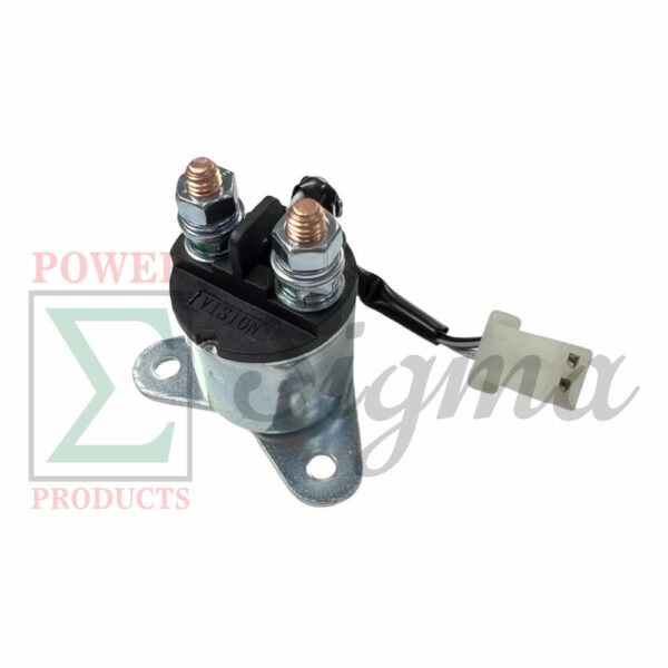 Starter Motor Solenoid W/ 2-Wire Plug for A-ipower SUA9000E SUA10000EC SUA12000E For Predator 7000/8750W 420cc For Generac GP6500E GP7500E GP8000E For All Power 7500W Gentron 10000W Generator with Pigtail - Image 6