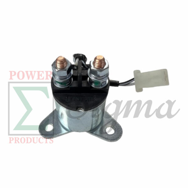 Starter Motor Solenoid W/ 2-Wire Plug for A-ipower SUA9000E SUA10000EC SUA12000E For Predator 7000/8750W 420cc For Generac GP6500E GP7500E GP8000E For All Power 7500W Gentron 10000W Generator with Pigtail - Image 8