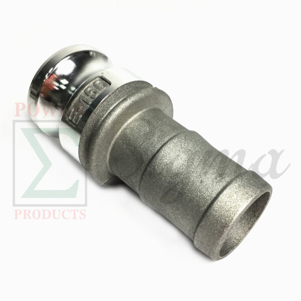 Sigma 1-1/2" 1.5" 150E Aluminum Type E Camlock Fitting Male Adapter X Hose Barb