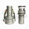 Sigma E150 150C 1.5" 1-1/2" Aluminum Female Male Hose Barb Camlock Adapter Clamp - Image 4