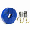 Sigma 3" IN X 100' Feet Agricultural PVC Lay Flat Discharge Pump Hose & Camlock