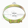 Sigma 6" IN X 100' Feet Garden PVC Lay Flat Discharge Water Pump Hose & Camlocks - Image 6